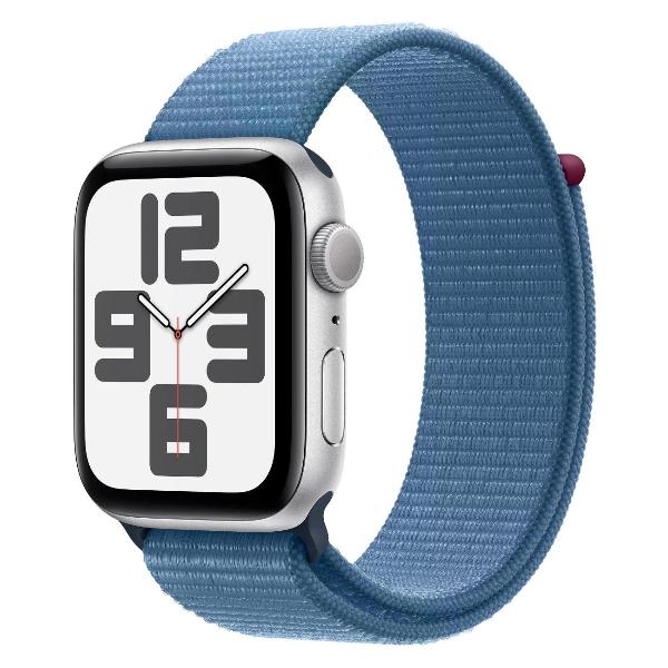 Смарт-часы Apple Watch SE 2024 40mm Silver/Winter Blue Sport Loop