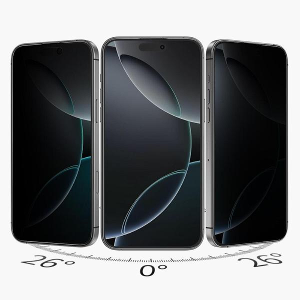 Изображение товара Защитное стекло Keephone Антишпион для iPhone 15