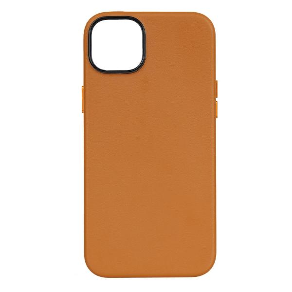 Изображение товара Чехол Leather Co. для iPhone 16 из искусственной кожи коричневый Изображение товара Чехол Leather Co. для iPhone 16 из искусственной кожи коричневый