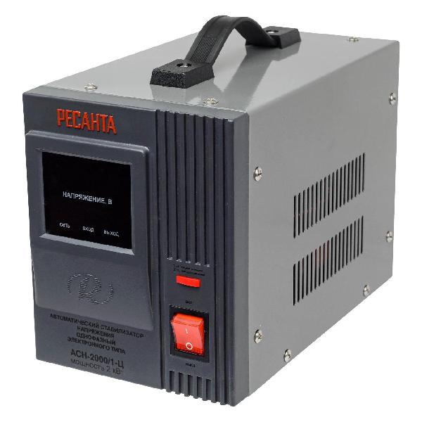 Изображение товара Стабилизатор напряжения Ресанта АСН-2000/1-Ц 63/6/4