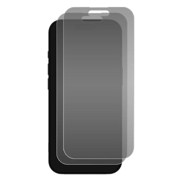Изображение товара Защитное стекло Krutoff для iPhone 16 Pro Max 9H гибридное (2 шт.) Изображение товара Защитное стекло Krutoff для iPhone 16 Pro Max 9H гибридное (2 шт.)