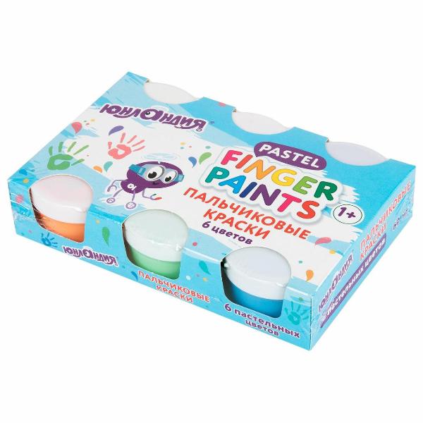Изображение товара Краски Юнландия 6цв по 60мл пастельные 192569