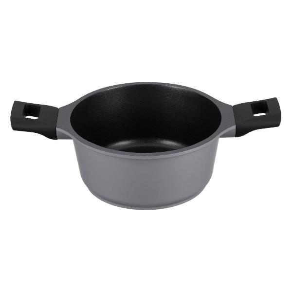 Изображение товара Кастрюля 4.2л/24см (литой алюминий) с крышкой REGENT inox MODERNO