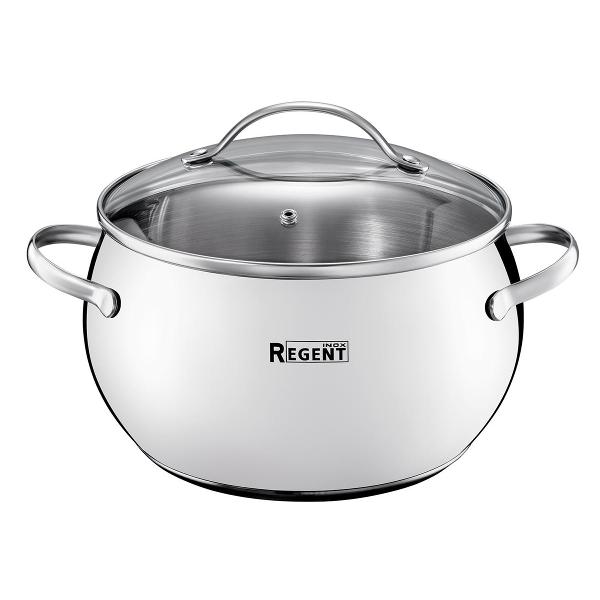 Изображение товара Кастрюля 20см/3.6л с крышкой REGENT inox Apple B