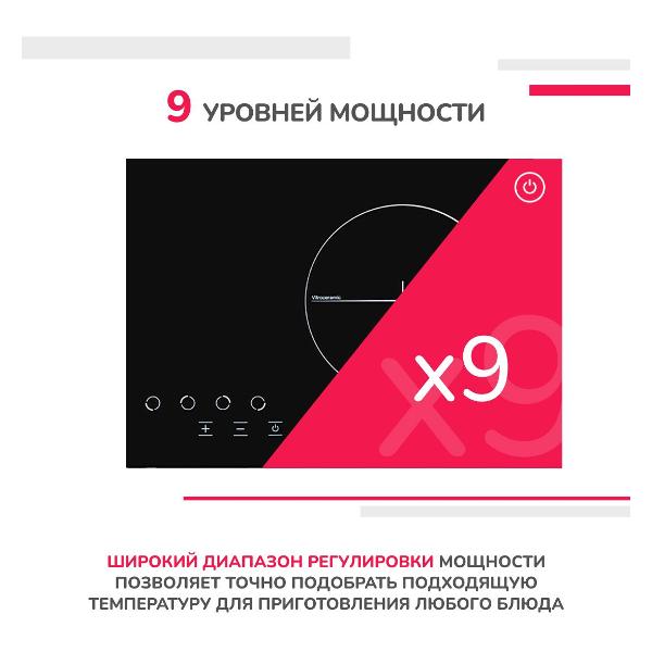 Изображение товара Встраиваемая электрическая панель Simfer H60D14B024