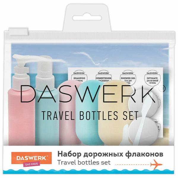 Изображение товара Органайзер дорожный DASWERK 7шт 60мл/10мл с наклейками