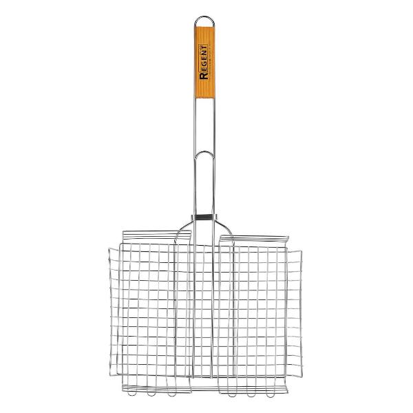 Изображение товара Решетка-гриль 32х23х5.5см REGENT inox PICNIC