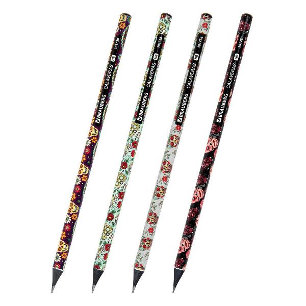 Изображение товара Карандаш Brauberg Карандаши ч/гр HB CALAVERAS 72шт 880756