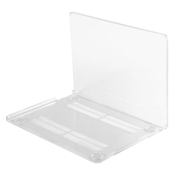 Кейс для MacBook Barn&Hollis Air 13" (М3/M2), глянцевый, прозрачный УТ00004011
