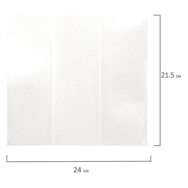 Изображение товара Полотенца бумажные Laima H2 20x200 шт 2 сл белые Z