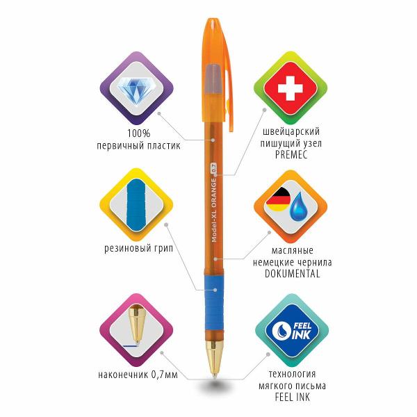 Изображение товара Ручка Brauberg 12 штук, 0,35мм, 880181