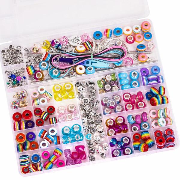 Изображение товара Набор для создания бижутерии и украшений Brauberg 314 элементов Ассорти 665299