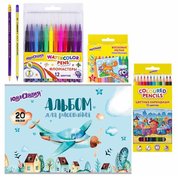 Изображение товара Набор для рисования и творчества Юнландия 881010