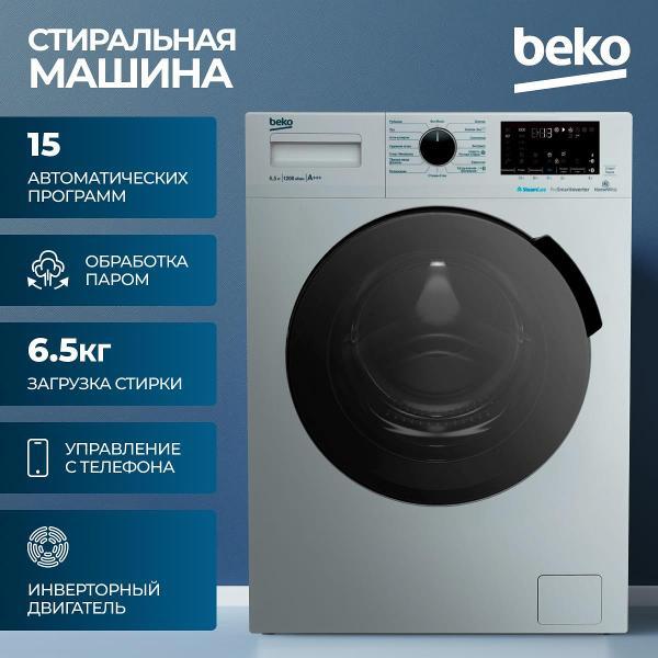 Изображение товара Стиральная машина Beko WSPE6H616S