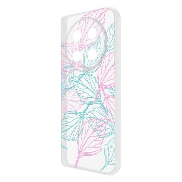 Изображение товара Чехол Krutoff Листья паттерн Honor X9c