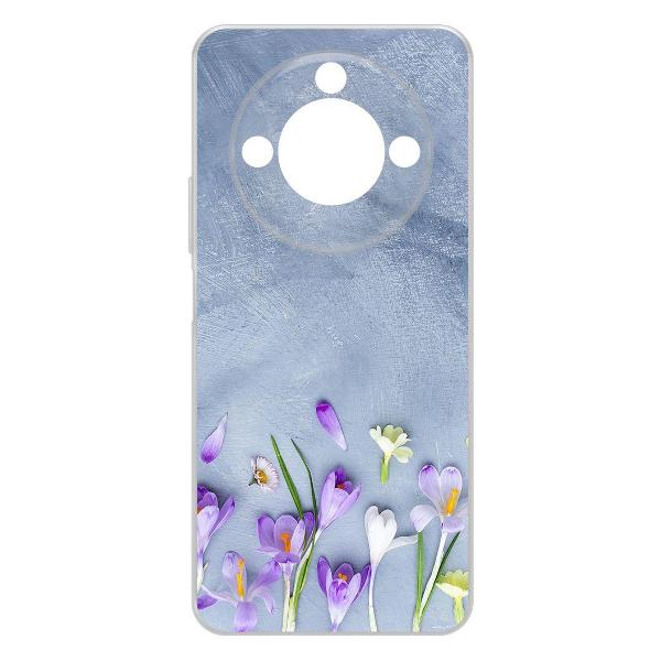 Изображение товара Чехол Krutoff Цветочное настроение Honor X9c Smart