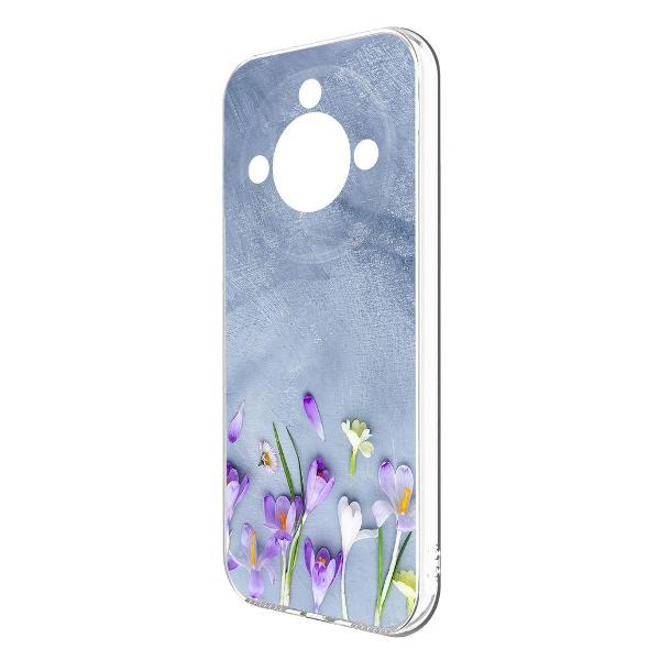 Изображение товара Чехол Krutoff Цветочное настроение Honor X9c Smart