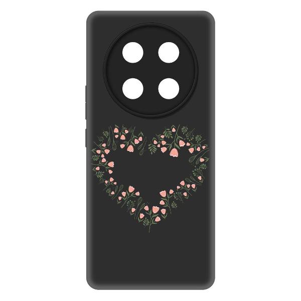 Изображение товара Чехол для смартфона Krutoff X60 Pro с дизайном Цветочное сердце Изображение товара Чехол для смартфона Krutoff X60 Pro с дизайном Цветочное сердце