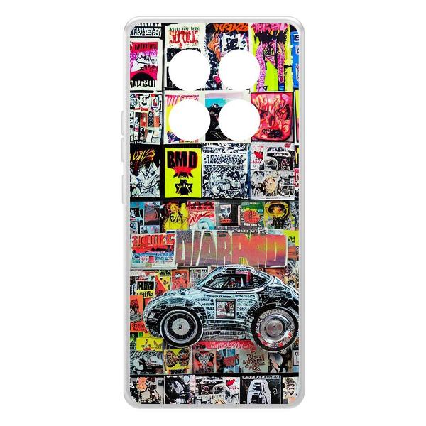 Изображение товара Чехол Krutoff Автопамфлет Xiaomi Redmi Note 14 Pro 4G