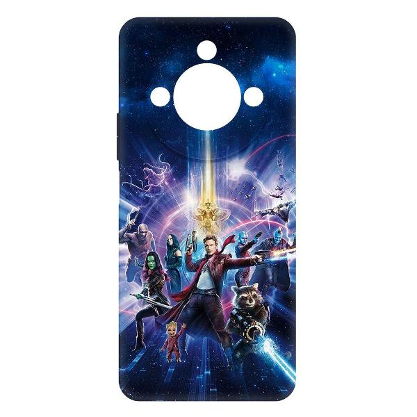 Изображение товара Чехол Krutoff Стражи Галактики. Все вместе Honor X9c Smart