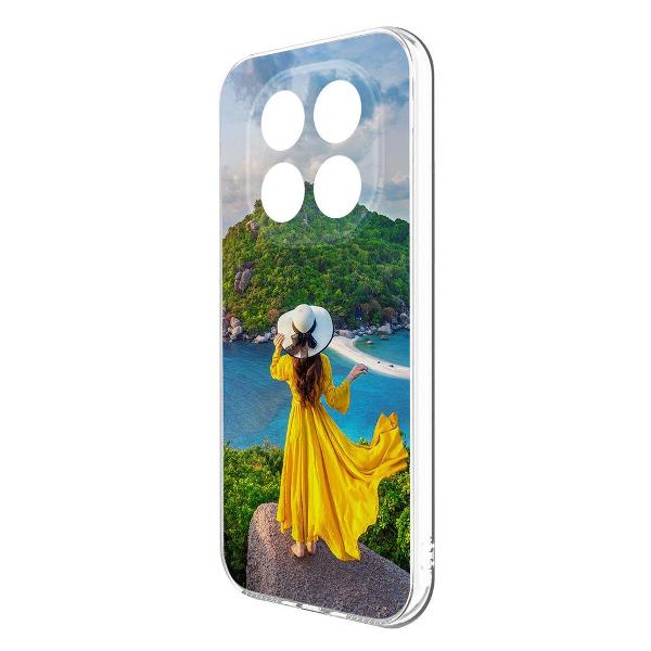 Изображение товара Чехол Krutoff Платье летнее женское Xiaomi Redmi Note 14 Pro 4G