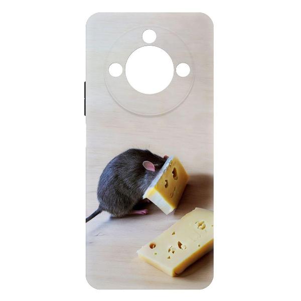 Изображение товара Чехол Krutoff Мышь и сыр Honor X9c Smart