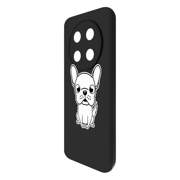 Изображение товара Чехол Krutoff Черно-белый щенок Honor X9c