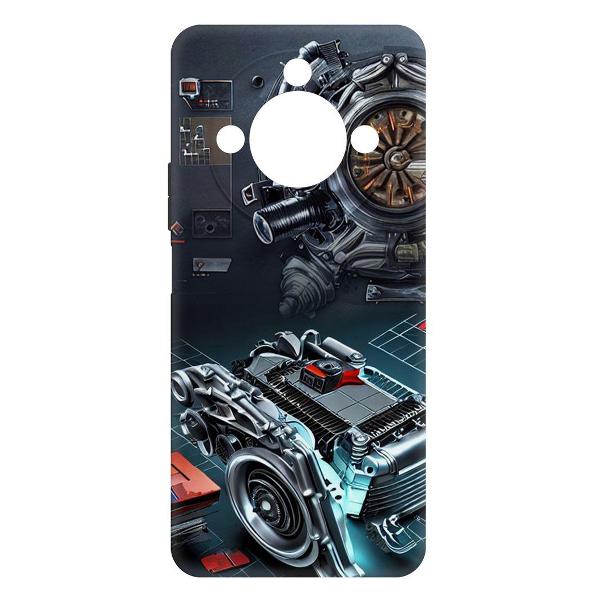 Изображение товара Чехол Krutoff Моторы Honor X9c Smart Изображение товара Чехол Krutoff Моторы Honor X9c Smart