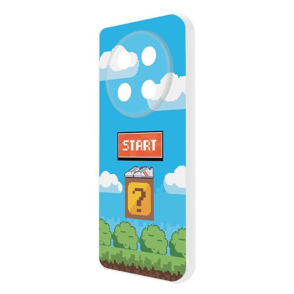 Изображение товара Чехол Krutoff Кроссовки детские 8-Бит для Honor X60 Pro