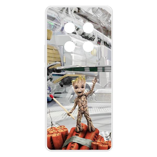 Изображение товара Чехол Krutoff Стражи Галактики Малыш Грут для Honor X60 Pro