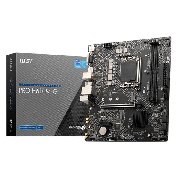 Материнская плата MSI PRO H610M-G