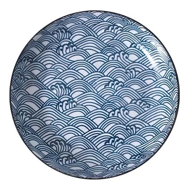 Изображение товара Тарелка столовая HOMIUM Kitchen Japanese Collection голубой