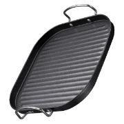 Изображение товара Противень гриль с ручками 29х34х2см REGENT inox EASY (металл)