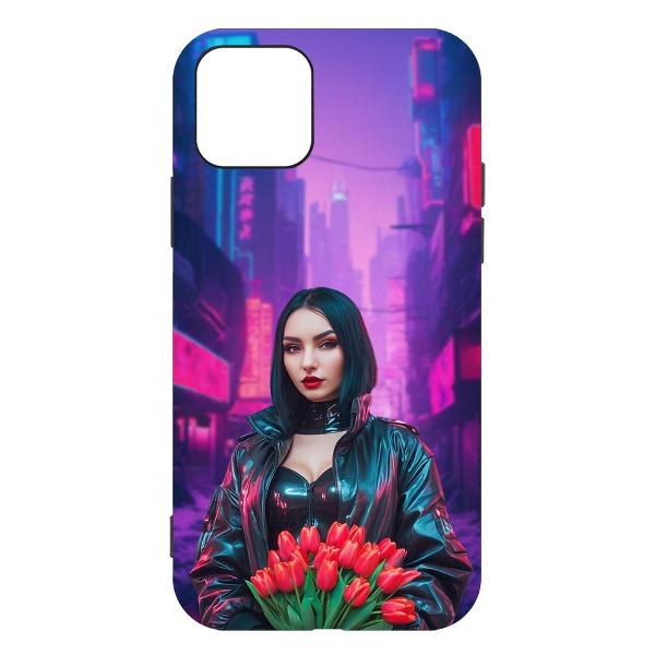 Изображение товара Чехол Krutoff Киберпанк-весна iPhone 11 Pro черный Изображение товара Чехол Krutoff Киберпанк-весна iPhone 11 Pro черный