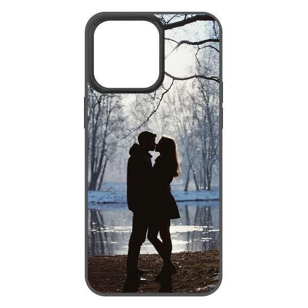 Изображение товара Чехол Krutoff для Любовь ранней весной iPhone 15 Pro Max черный
