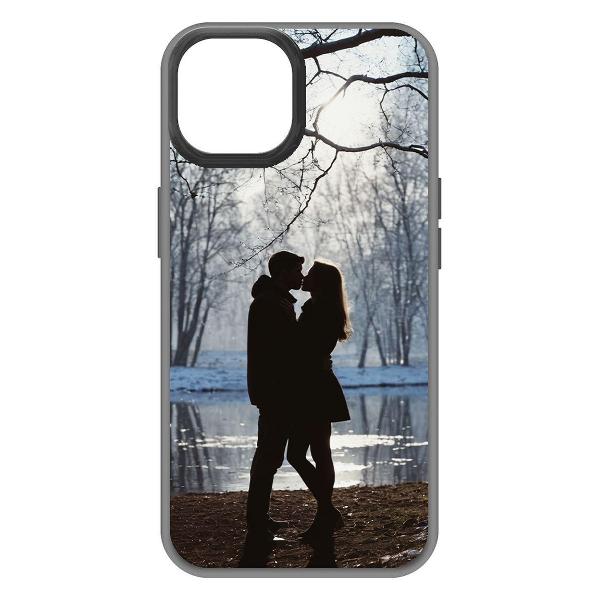Изображение товара Чехол Krutoff для Любовь ранней весной iPhone 15 черный