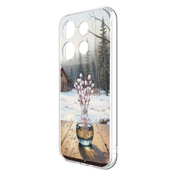 Изображение товара Чехол Krutoff Верба TECNO POP 7 Pro