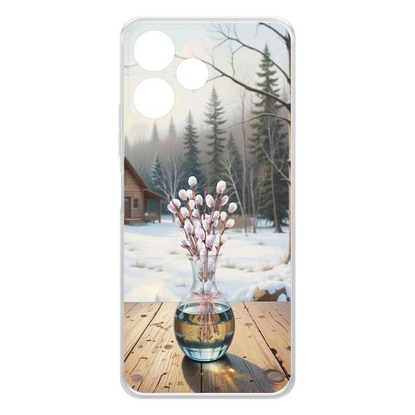 Изображение товара Чехол Krutoff Верба Xiaomi Poco M6 Pro 5G