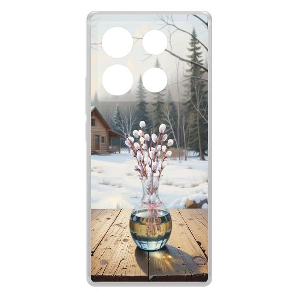 Изображение товара Чехол Krutoff Верба INFINIX Note 40