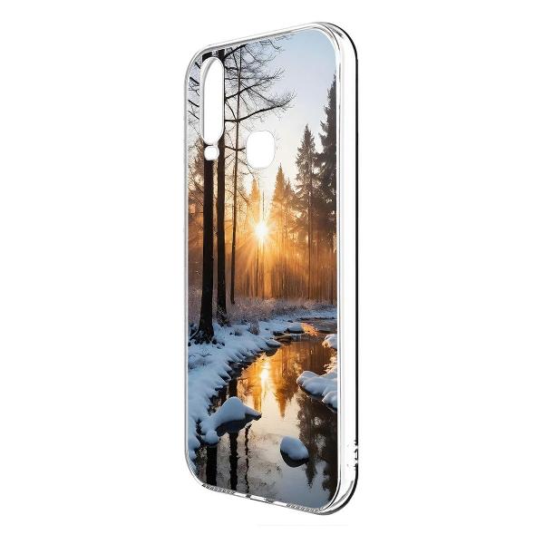 Изображение товара Чехол Krutoff Весна в лесу Vivo Y12