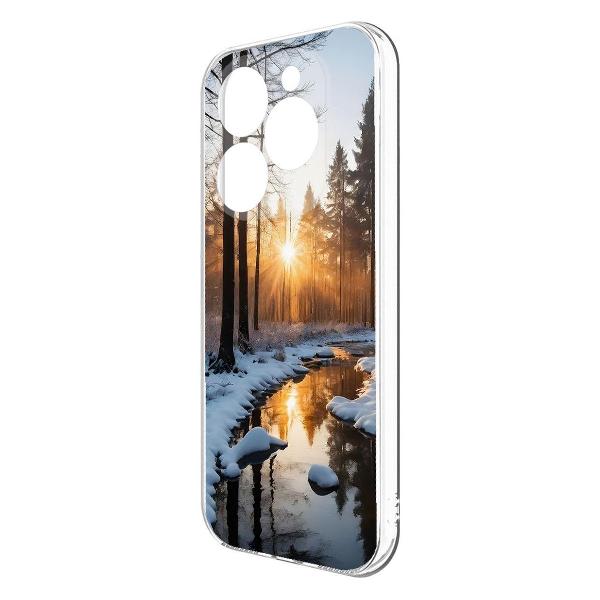 Изображение товара Чехол Krutoff Весна в лесу ITEL S23+