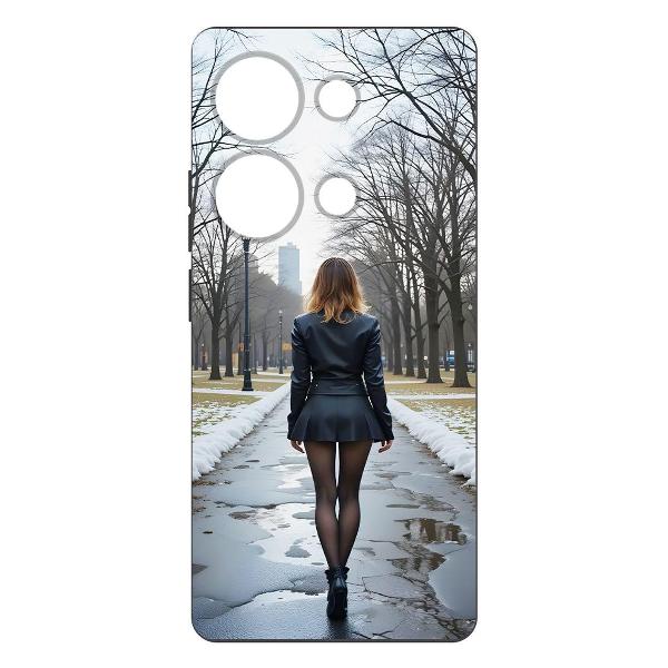 Изображение товара Чехол для смартфона, телефона Krutoff Весна в городе Xiaomi Poco M6 Pro 4G