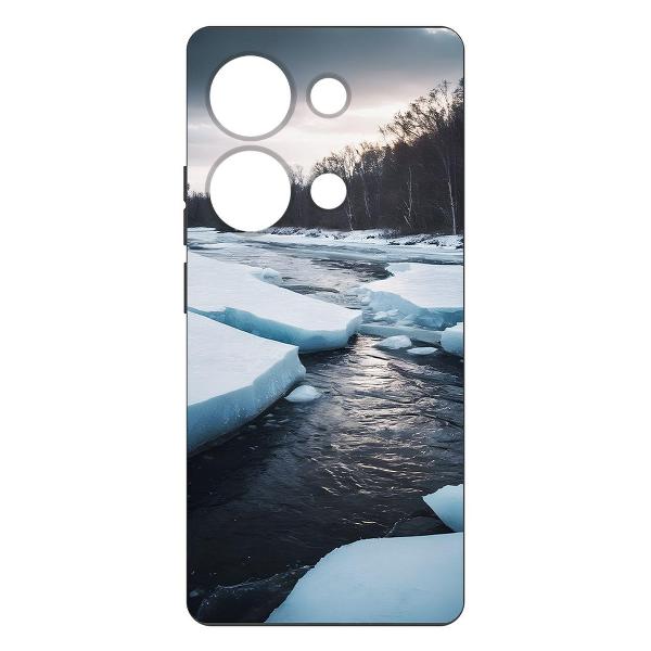 Изображение товара Чехол Krutoff Весенний ледоход Xiaomi Poco M6 Pro 4G