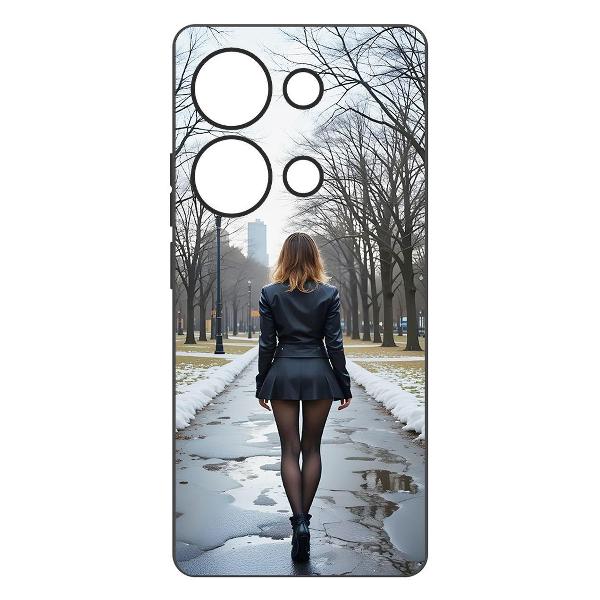 Изображение товара Чехол Krutoff Весна в городе Xiaomi Redmi Note 13 Pro 4G