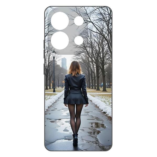 Изображение товара Чехол Krutoff Весна в городе Xiaomi Redmi Note 13 4G