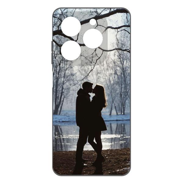 Изображение товара Чехол Krutoff Любовь ранней весной TECNO Spark 20 Pro