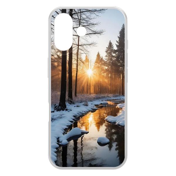 Изображение товара Чехол Krutoff Весна в лесу для iPhone 16