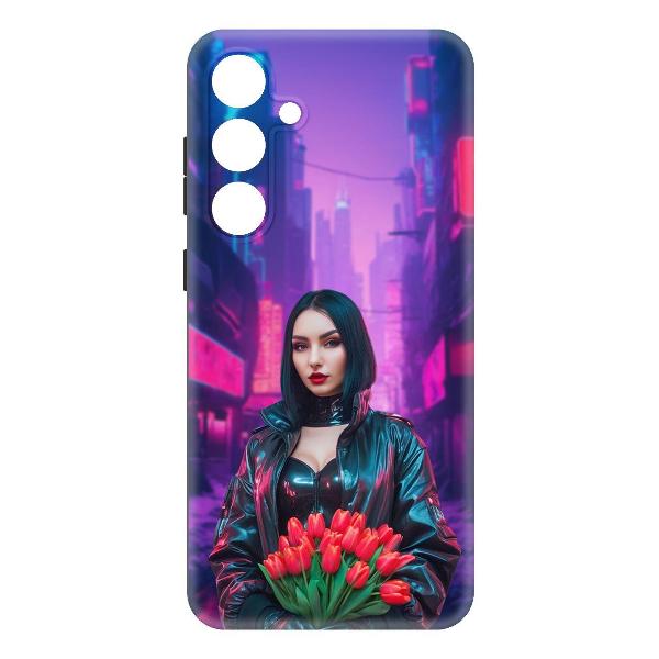 Изображение товара Чехол Krutoff Galaxy S24 FE силиконовый, ударопрочный, киберпанк Изображение товара Чехол Krutoff Galaxy S24 FE силиконовый, ударопрочный, киберпанк