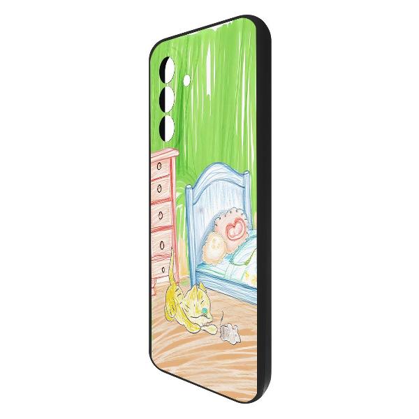 Изображение товара Чехол Krutoff Кошки-мышки Samsung Galaxy A36 5G