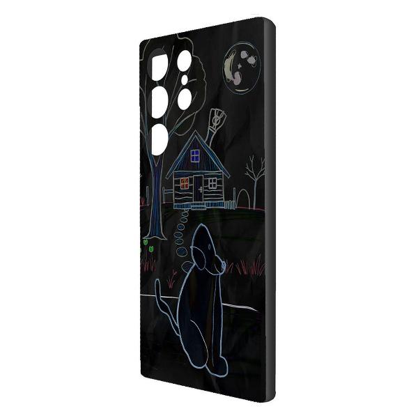 Изображение товара Чехол Krutoff Ночной сторож Samsung Galaxy S23 Ultra